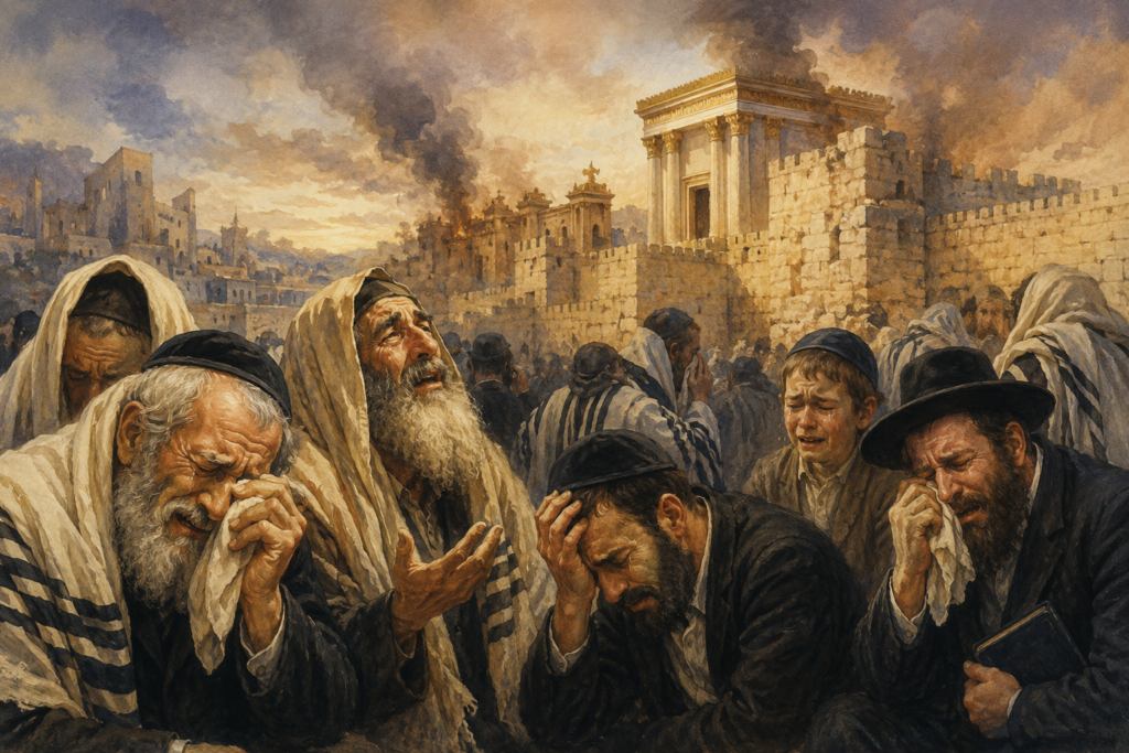 למה אנו ממשיכים להתאבל על חורבן בית המקדש?  
